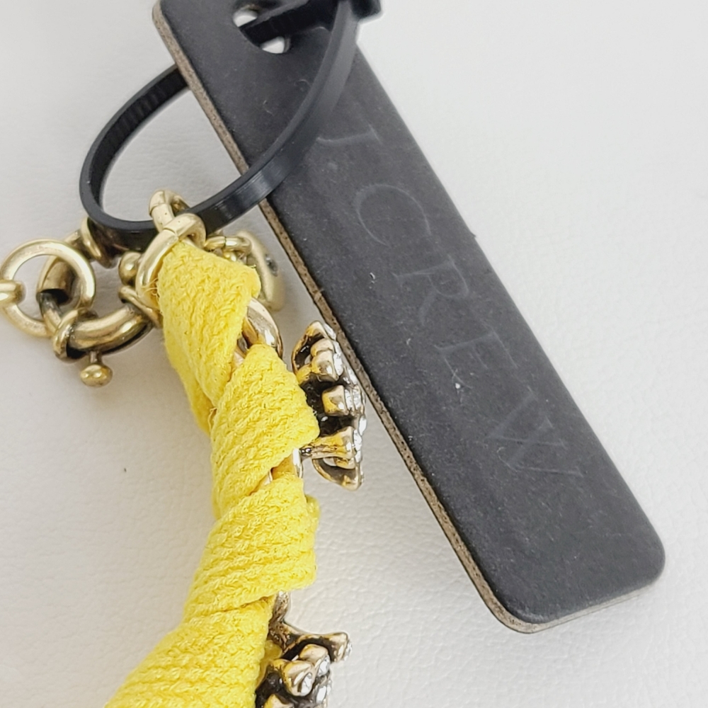 J.Crew Yellow Crystal Rhinestone Bracelet - Picture 6 of 8